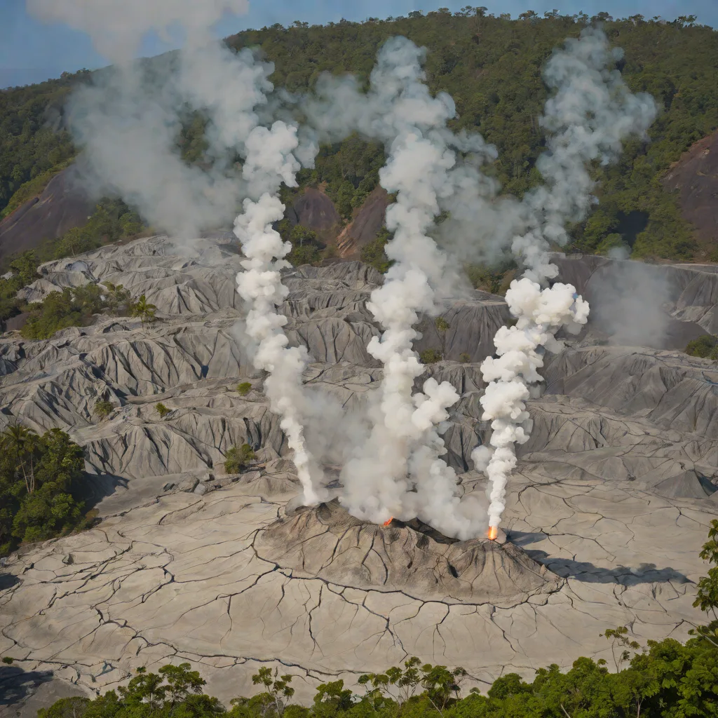 Karkar fumaroles
