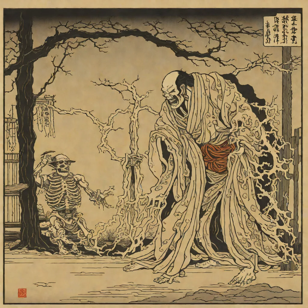 Katsushika Hokusai, The Ghost of Kohada Koheiji