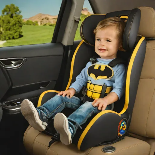 KidsEmbrace DC Comics Batman High-Back Booster Car Seat