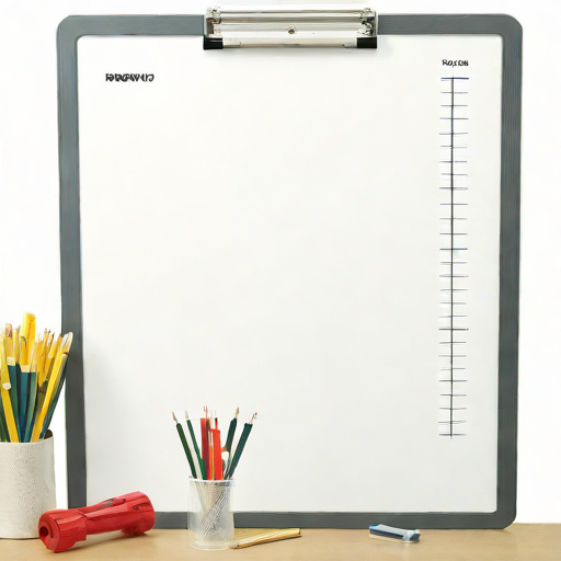 KOKUYO Dry Erase Board, 17x23 Inch