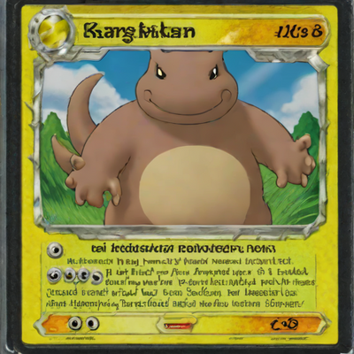 Kangaskhan - 1st Edition Base Set