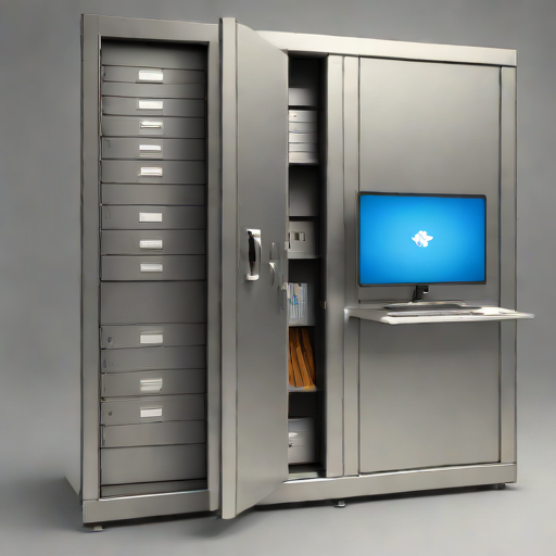 Locking Filing Cabinet (Basic Steel)