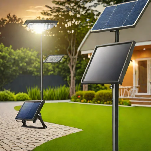 LITOM 120W Solar Flood Lights