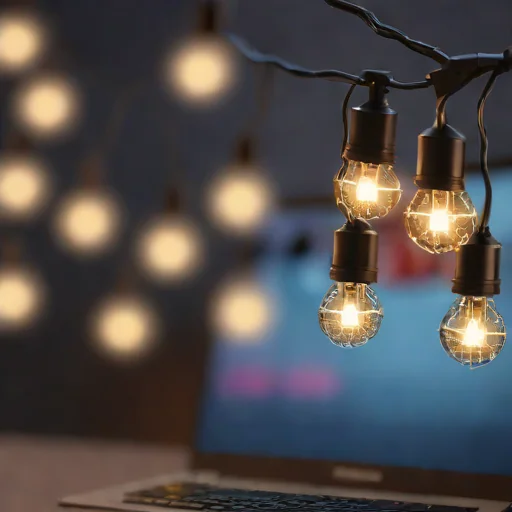 LEEOUTD Outdoor String Lights