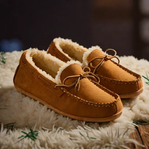 L.L.Bean Shearling-Lined Moccasin