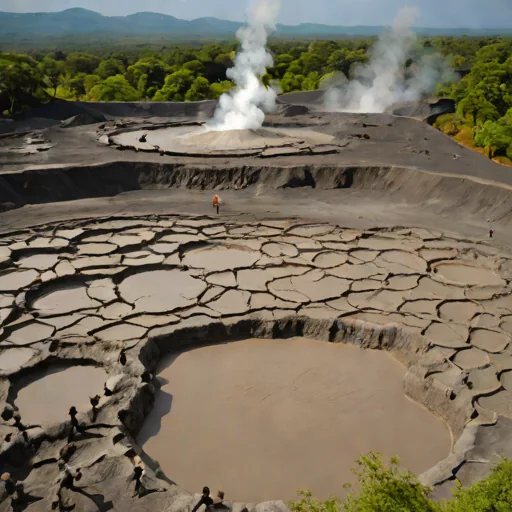 Las Hornillas Mudpots