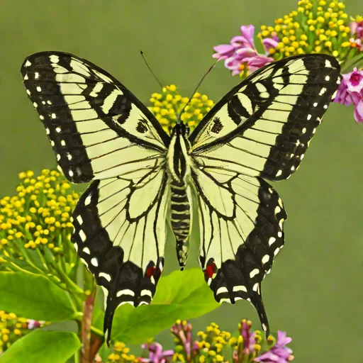 Lime Butterfly