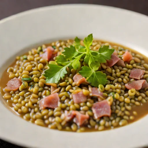 Lentilles du Puy aux Lardons