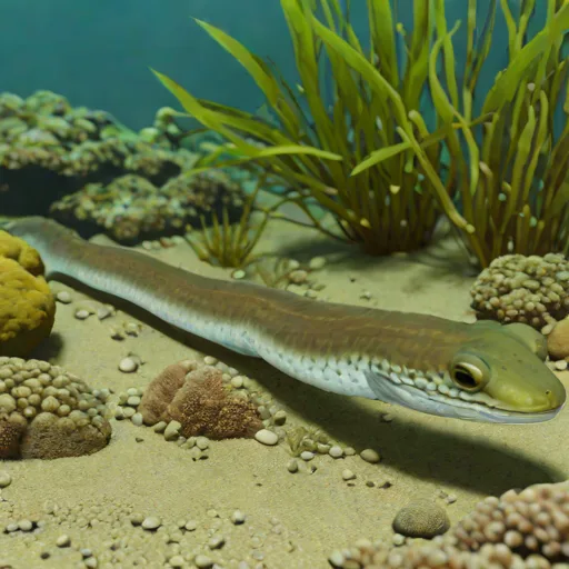 Largescale garden eel