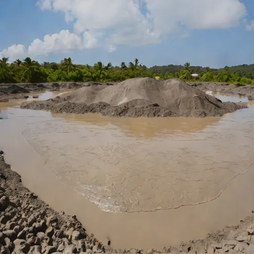 Lagon Bouffe Mud Volcano