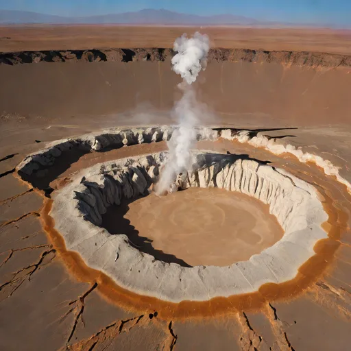 Lascar crater fumaroles