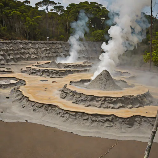 Las Pailas fumaroles
