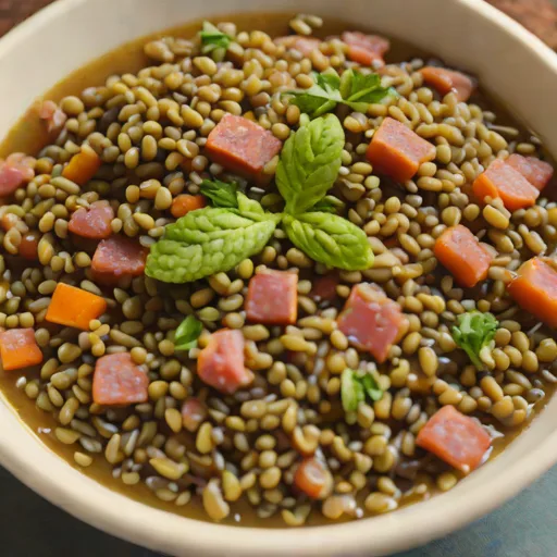 Lentilles du Puy aux saucisses