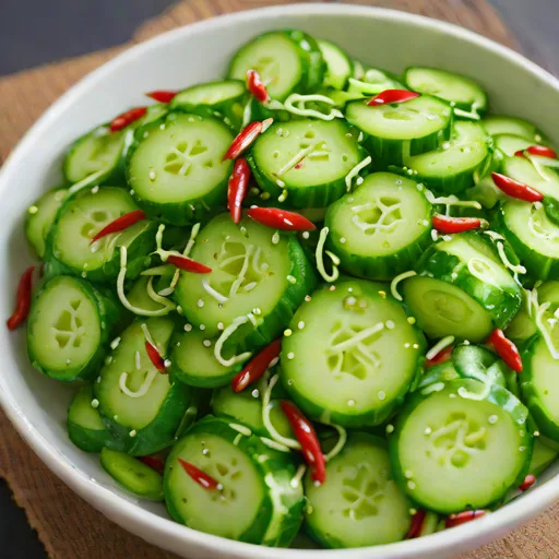 Liangban Huanggua (Chinese Cold Cucumber Salad)