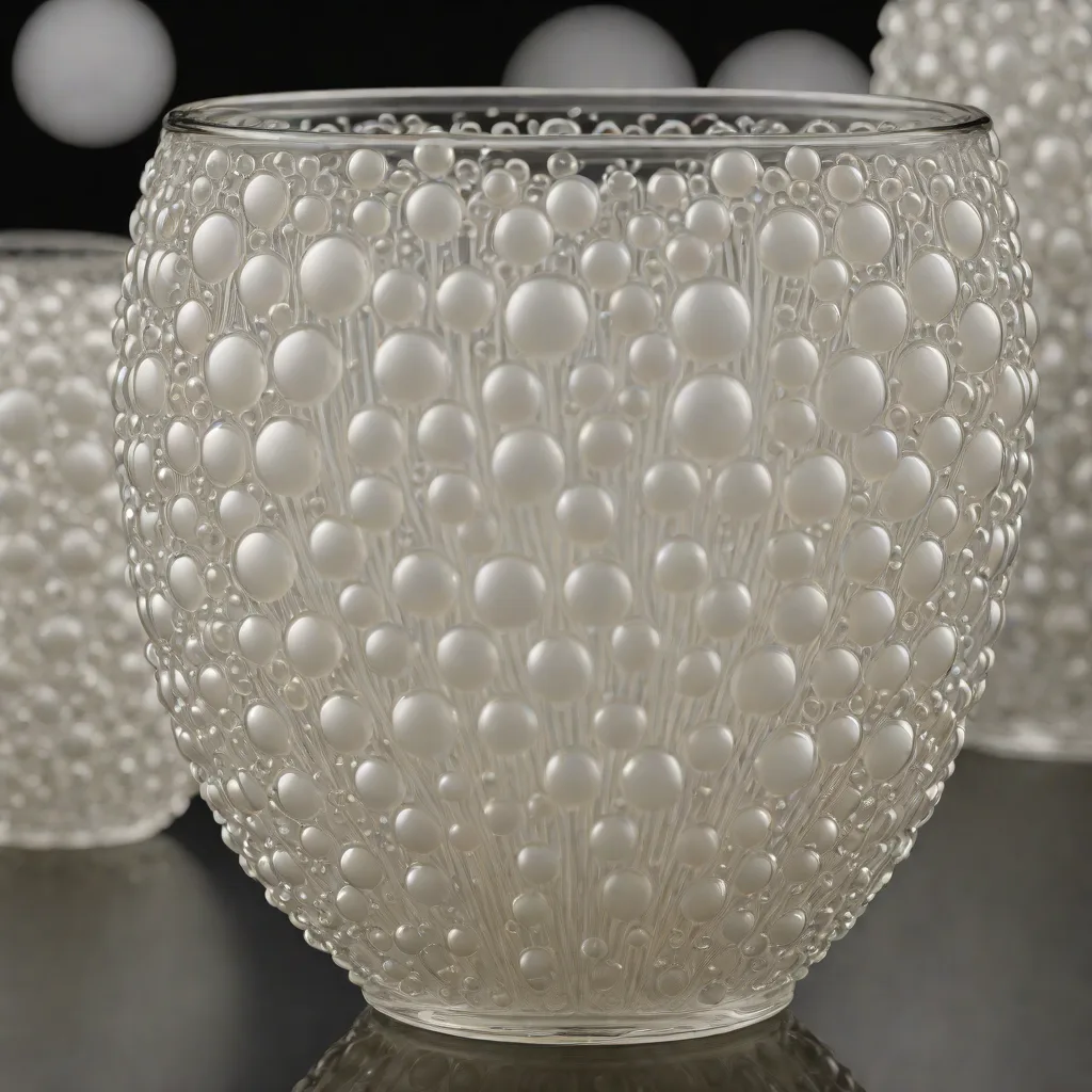 Lalique Perles Vase