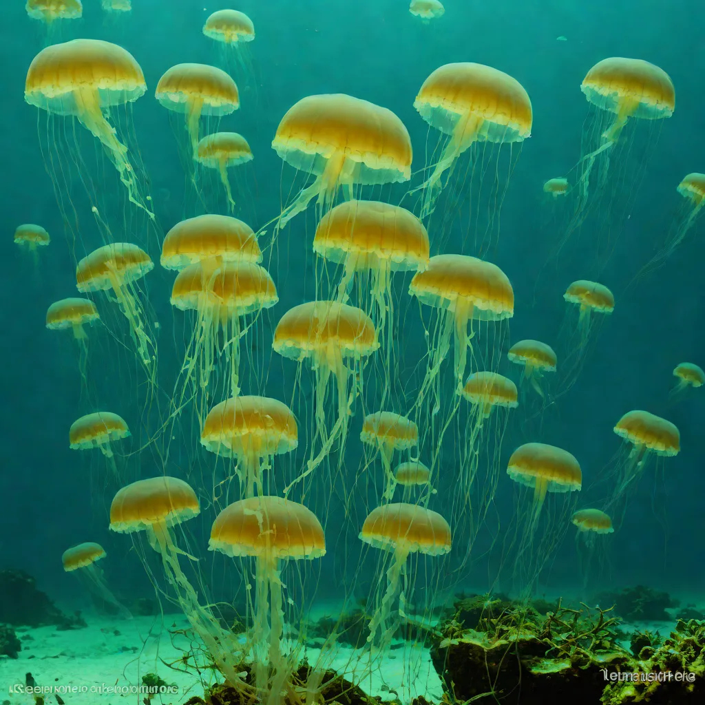 Lagoon Jellyfish (Mastigias papua)