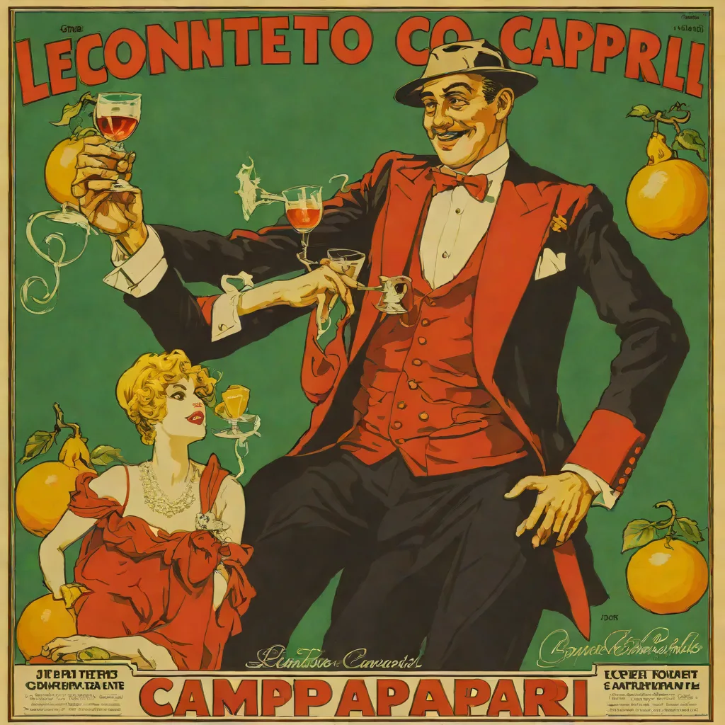 Leonetto Cappiello – Bitter Campari Poster (1921)