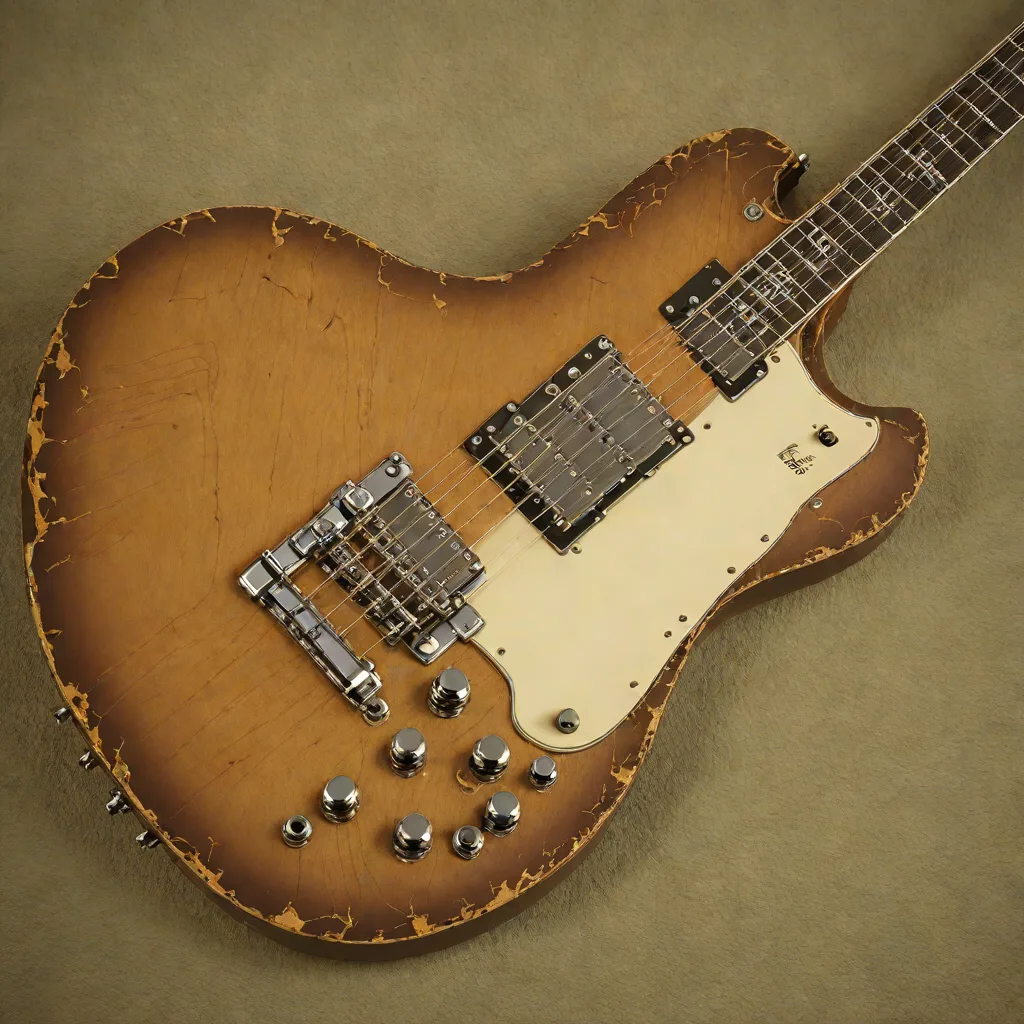 LTD EC-256 Distressed