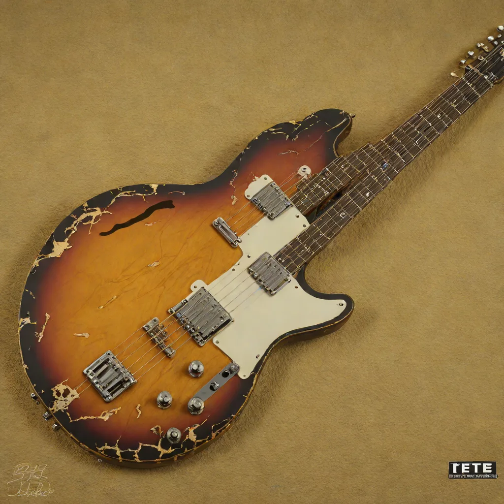LTD TE-254 Distressed 3 Tone Burst