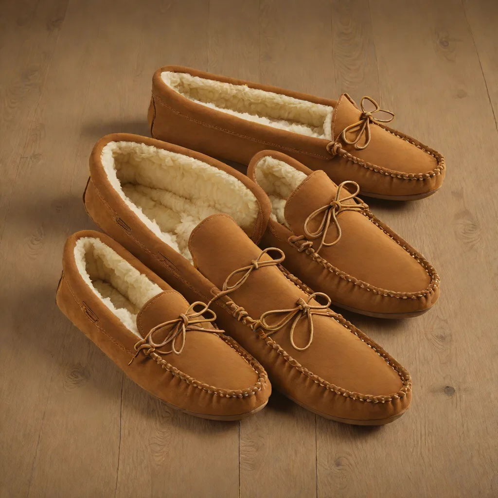 L.L.Bean Wicked Good Moccasin Slippers