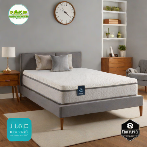 Lucid Living California King Memory Foam Mattress