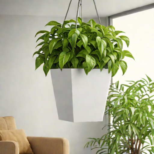 Lechuza Cubiko Hanging Planter