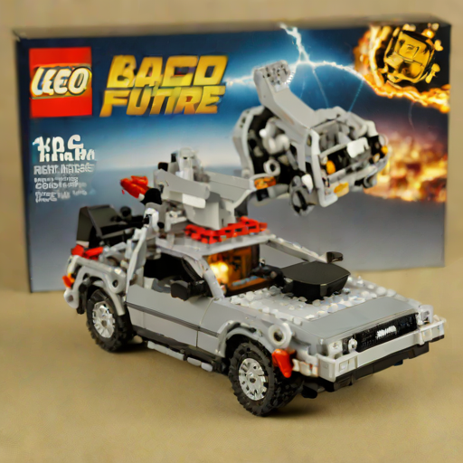 LEGO 10300 Back to the Future Time Machine