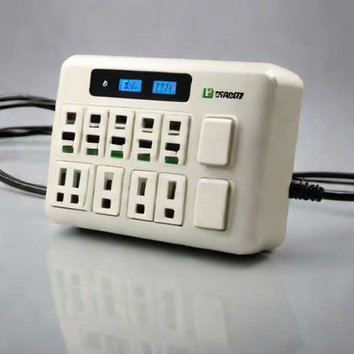 Leviton Surge Protector with 12 Outlets and USB Ports