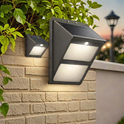 LEPOWER Solar Motion Sensor Lights Outdoor