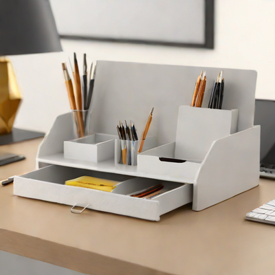 LIYUTE Desk Organizer with Drawer