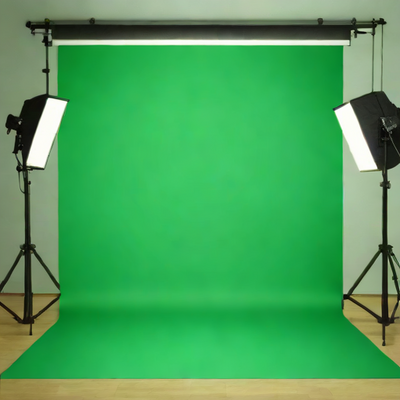 Limo Studio 10x10ft Green Screen Backdrop