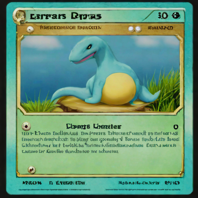 Lapras - 1st Edition Base Set