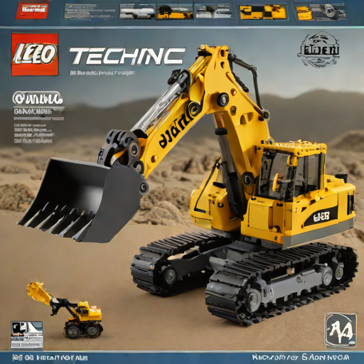 Lego Technic Volvo Construction Excavator (42104)