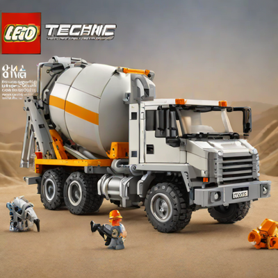 Lego Technic Concrete Mixer Truck (42128)