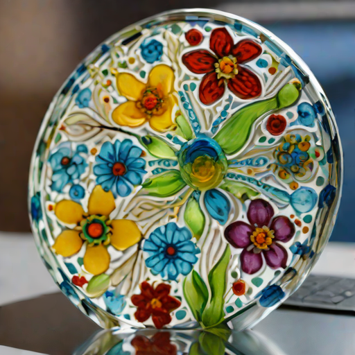 Murano Glass Millefiori Sculpture