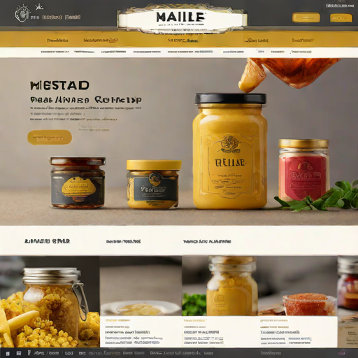 Maille Mustard Collection
