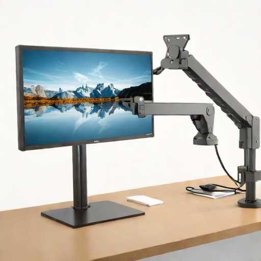 Monitor Arm with Pole Mount