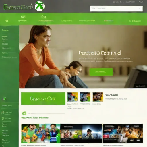 Microsoft Xbox Parental Control Dashboard (Web)