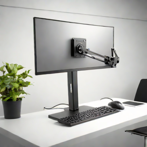 Monitor Stand with Integrated Arm