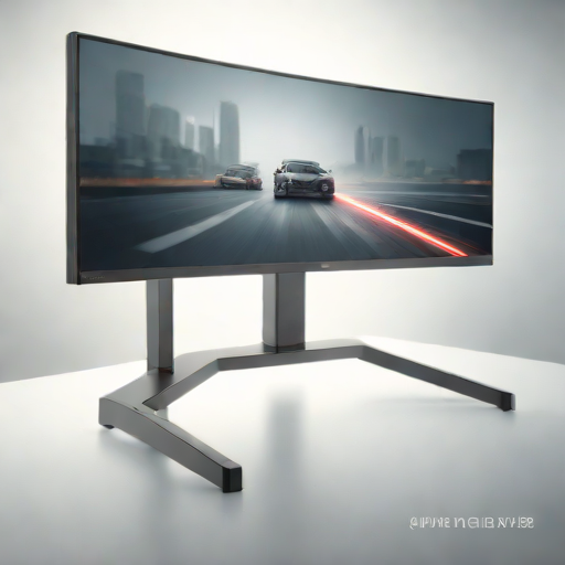 Metal Mesh Monitor Stand