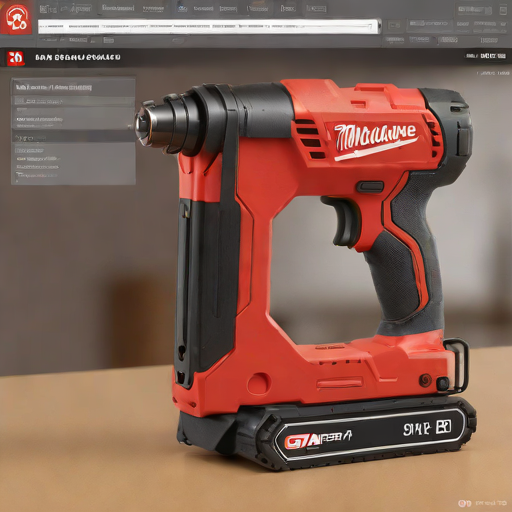 Milwaukee Pneumatic Finish Nailer