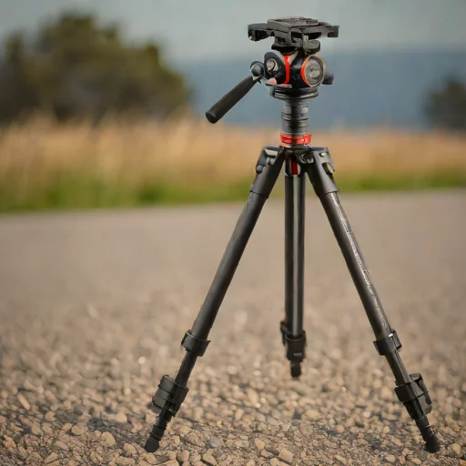 Manfrotto 500 Series Carbon Fiber Tripod