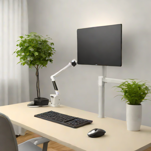 Monitor Mount for Drafting Tables
