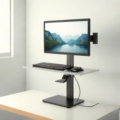 Monitor Mount for Portable Use