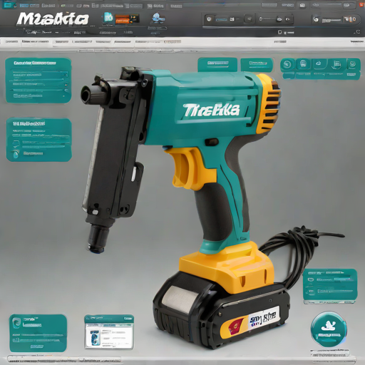 Makita AN922 Pneumatic Framing Nailer