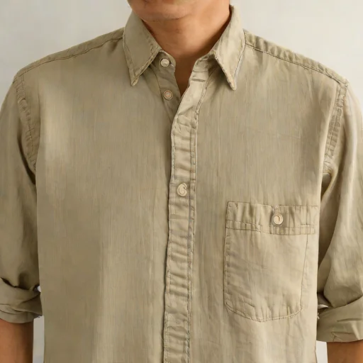 Muji Cotton Linen Blend Shirt