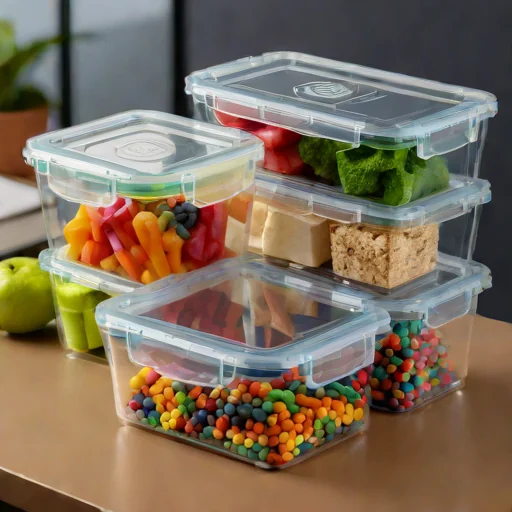 mDesign 6-Quart Clear Storage Containers
