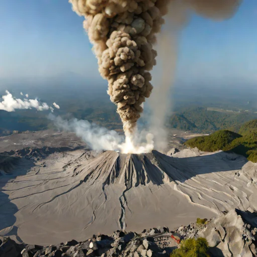 Merapi fumaroles