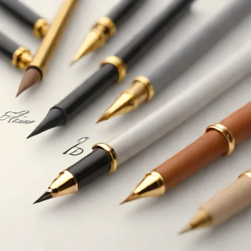 Manuscript Dip Pen Italic Nib Set