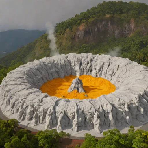 Manam fumaroles